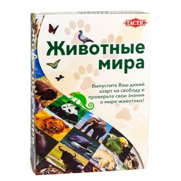 58087 Настольная игра Животные мира